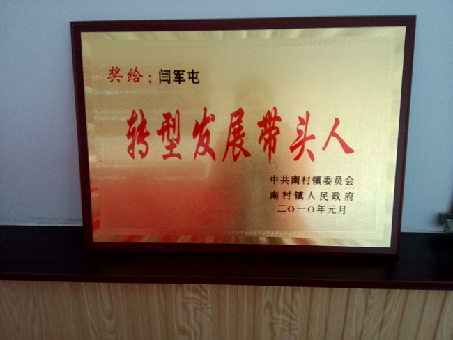 轉(zhuǎn)型發(fā)展先進企業(yè)